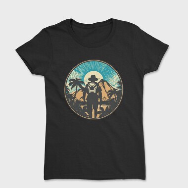 Hiking Palm Trees, Tricou Femei