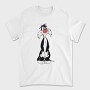 Cartoon Retro Silvestre 4, Tricou Barbati (Unisex)