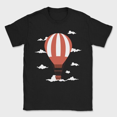 Hot Air Balloon, Tricou Barbati (Unisex)