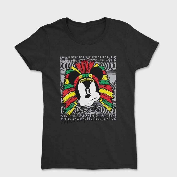 Mickey Apache Mouse, Tricou Femei