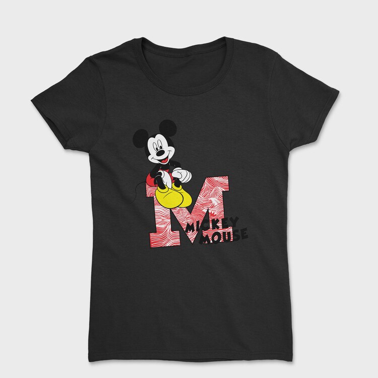 Mickey Mouse M, Tricou Femei