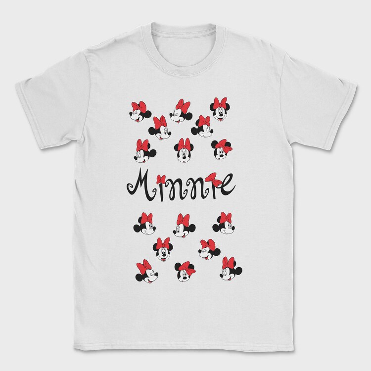 Minnie Mouse Bow Collection, Tricou Barbati (Unisex)