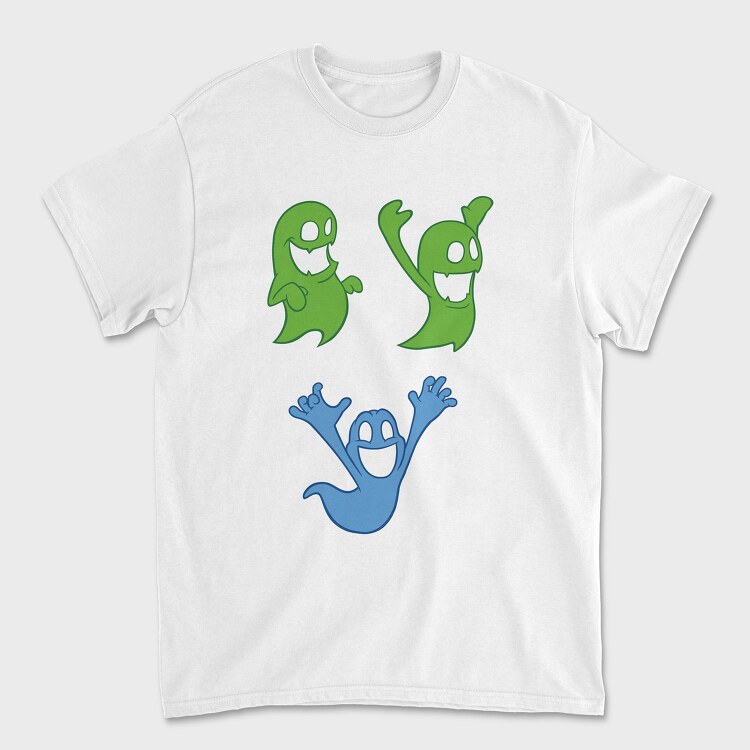 Goob Greenie Ghost, Tricou Barbati (Unisex)