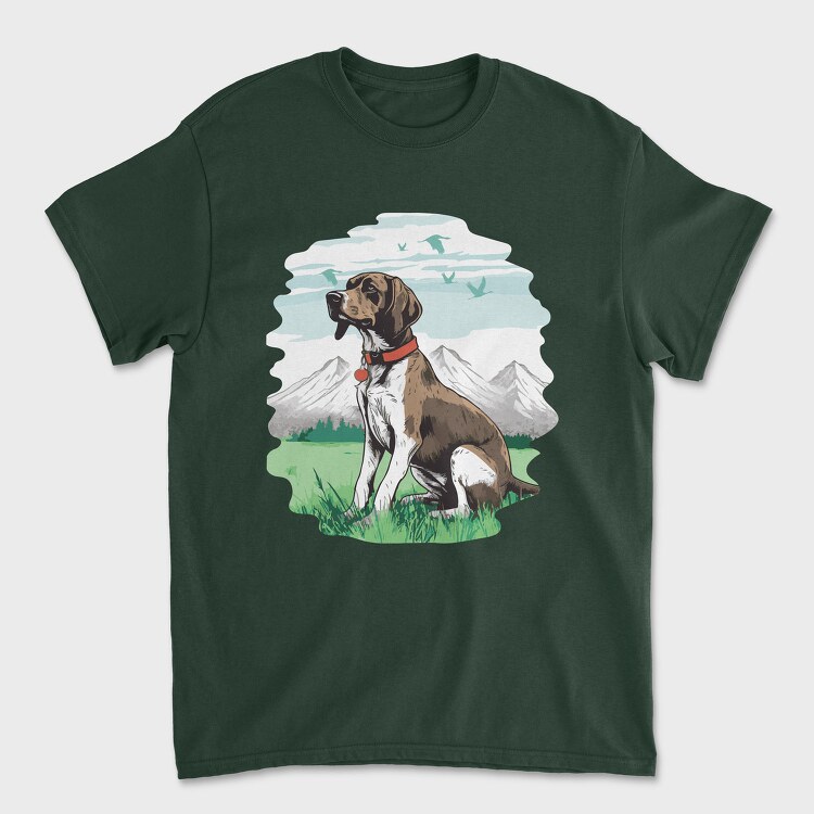 Hound Dog Mountains, Tricou Barbati (Unisex)