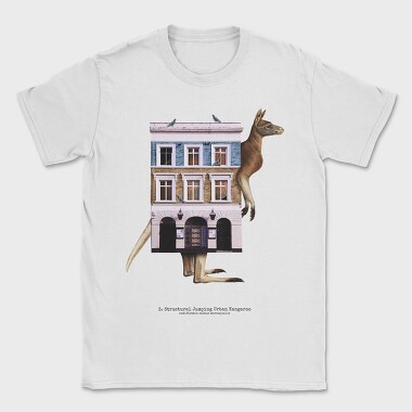 House Animal Kangaroo, Tricou Barbati (Unisex)