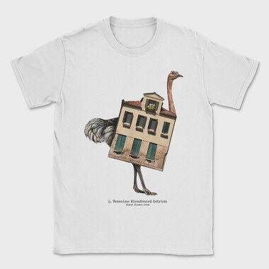 House Animal Ostrich, Tricou Barbati (Unisex)