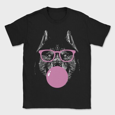 Husky Sungalsses Bubblegum Monochrome, Tricou Barbati (Unisex)