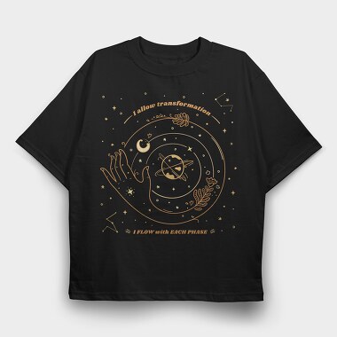 I Allow Transformation, Tricou Oversize Barbati (Unisex)