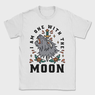 I Am One With the Moon, Tricou Barbati (Unisex)