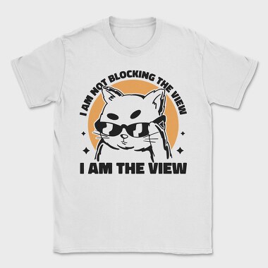 I Am the View Cat, Tricou Barbati (Unisex)