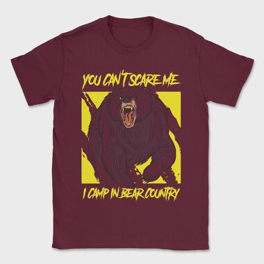 I Camp in Bear Country, Tricou Barbati (Unisex)