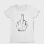Middle Finger Sketch, Tricou Femei