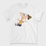 Phineas and Ferb 25, Tricou Barbati (Unisex)
