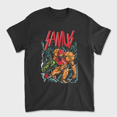 Samus (2), Tricou Barbati (Unisex)
