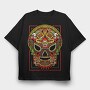 Mexican Mask, Tricou Oversize Barbati (Unisex)
