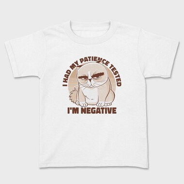 I Had My Patience Tested, Tricou Copii