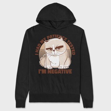 I Had My Patience Tested, Hanorac Oversize Barbati (Unisex)