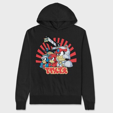 Megaman Trio, Hanorac Oversize Barbati (Unisex)