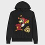 Mario Fire Hydrant, Hanorac Oversize Barbati (Unisex)