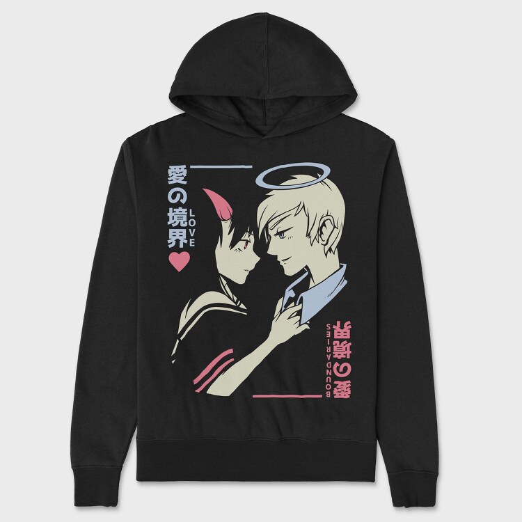 Loves Boundary, Hanorac Oversize Barbati (Unisex)