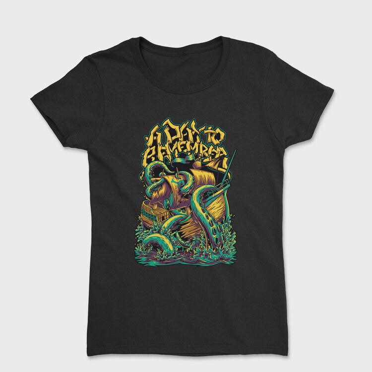 Kraken Attack, Tricou Femei