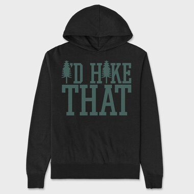 Id Hike That, Hanorac Oversize Barbati (Unisex)