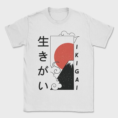 Ikigai, Tricou Barbati (Unisex)