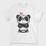 Angry Panda, Tricou Barbati (Unisex)