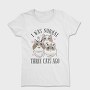 Three Cats Quote, Tricou Femei