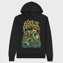 Kraken Attack, Hanorac Oversize Barbati (Unisex)