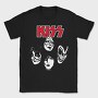 Kiss Lightning Bolt, Tricou Barbati (Unisex)