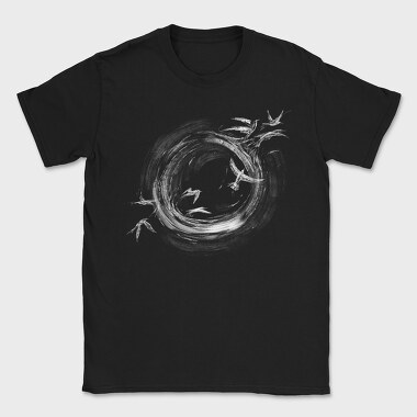Ink Birds Flying, Tricou Barbati (Unisex)