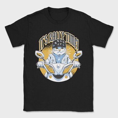 Its Rally Time Cat, Tricou Barbati (Unisex)