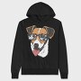 Jack Russell Terrier Sunglasses, Hanorac Oversize Barbati (Unisex)
