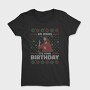Jesus Birthday Uglysweater, Tricou Femei