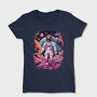 Colorful Astronaut Space, Tricou Femei