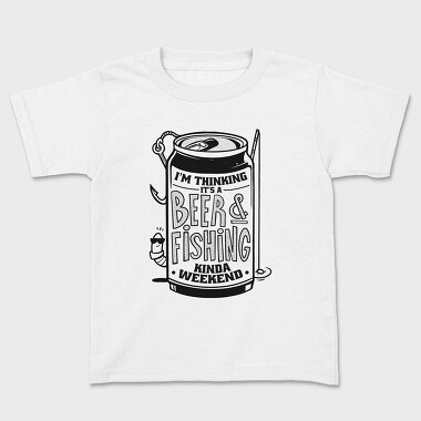 Beer and Fishing, Tricou Copii