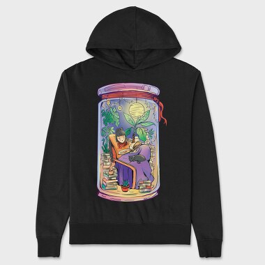 Jar Girl Books, Hanorac Oversize Barbati (Unisex)