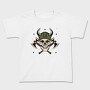 Viking Skull Axe, Tricou Copii