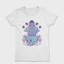 Pastel Goth Cat, Tricou Femei