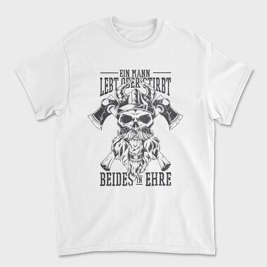 Skull Axes, Tricou Barbati (Unisex)