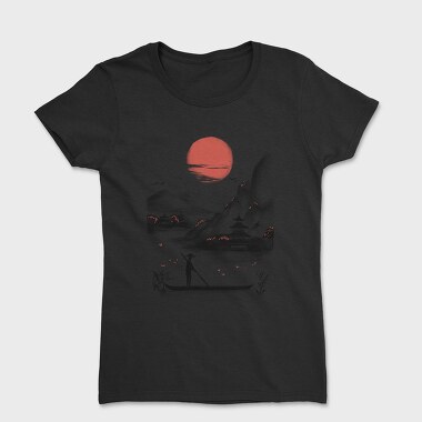 Japanese Landscape, Tricou Femei