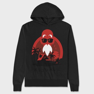 Kame House Vibes, Hanorac Oversize Barbati (Unisex)