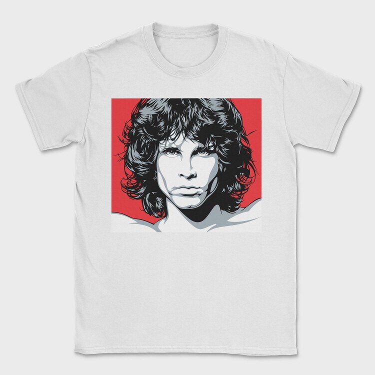Jimi Red, Tricou Barbati (Unisex)