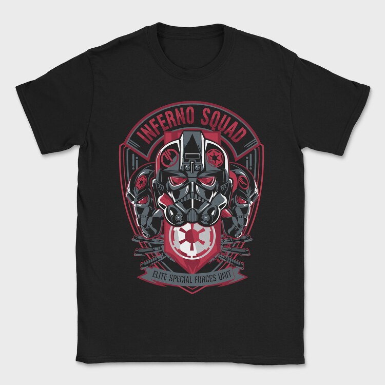 Inferno Squad, Tricou Barbati (Unisex)