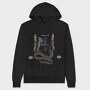 Snake Animal On Poison Bottle Vintage, Hanorac Oversize Barbati (Unisex)