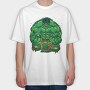 Hulk Yoda Fusion, Tricou Oversize Barbati (Unisex)