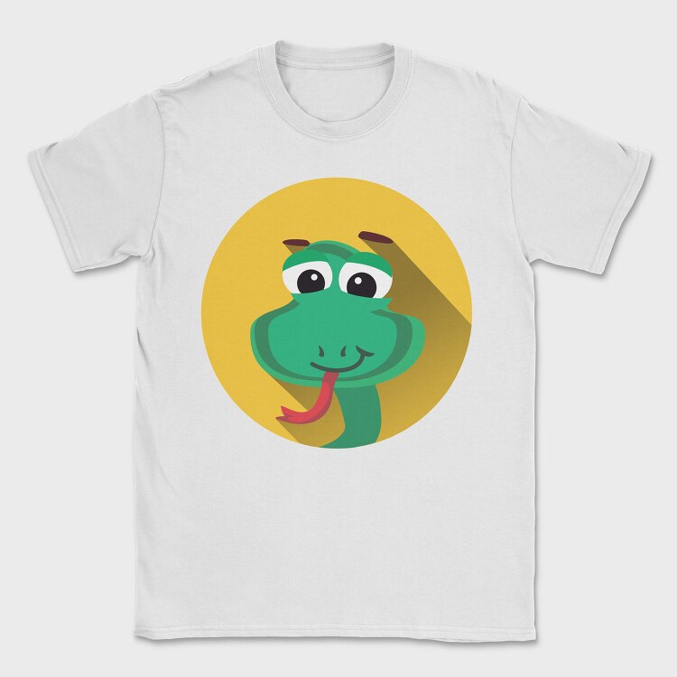 Snake Tongue Out, Tricou Barbati (Unisex)