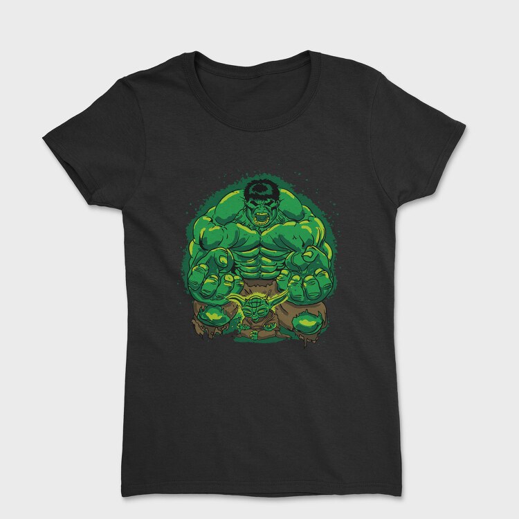 Hulk Yoda Fusion, Tricou Femei
