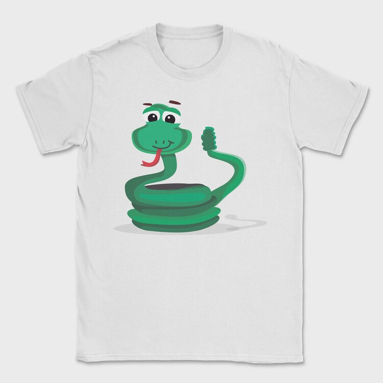 Snakey Tongue, Tricou Barbati (Unisex)